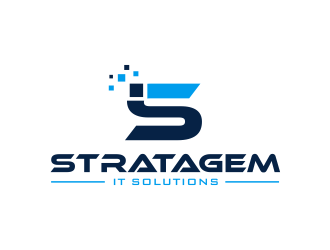Stratagem IT Solutions  logo design by ammad