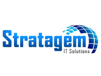Stratagem IT Solutions  logo design by gilkkj