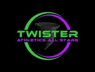 Twisters / Twister Athletics All Stars  logo design by Creativeminds