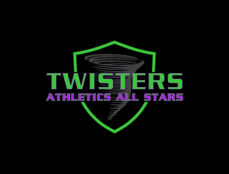 Twisters / Twister Athletics All Stars  logo design by Creativeminds