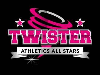 Twisters / Twister Athletics All Stars  logo design by ingepro