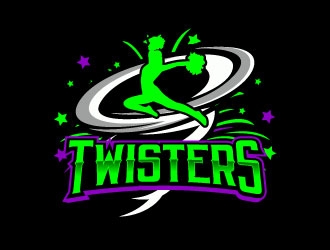 Twisters / Twister Athletics All Stars  logo design by daywalker