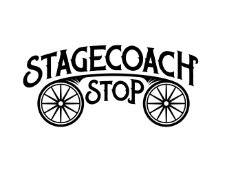 Stagecoach Stop logo design by ekitessar