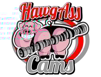 Hawg Ass Cams logo design by Norsh