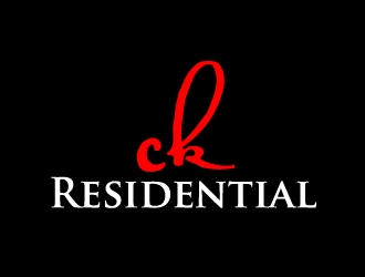 CK Residential logo design by AamirKhan