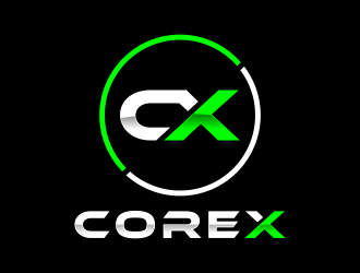 CORE X logo design by ubai popi