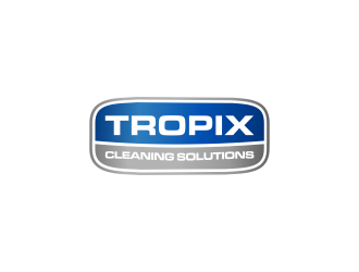 Tropix Cleaning Solutions logo design by N3V4