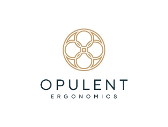 Opulent Ergonomics logo design by Janee