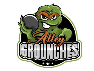 Alley Grouches logo design by veron