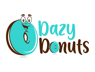 Dazey Donuts logo design by coco