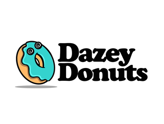 Dazey Donuts logo design by kunejo