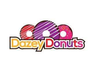 Dazey Donuts logo design by zakdesign700
