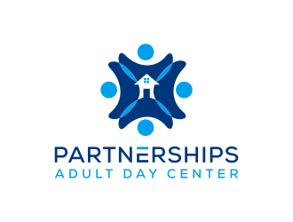 Partnerships Adult Day Center logo design by N3V4