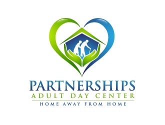 Partnerships Adult Day Center logo design by usef44