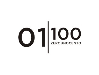 0 1 100 logo design by sabyan