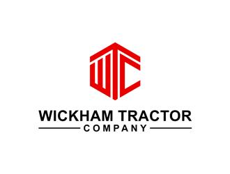 Wickham Tractor Co. logo design by alby