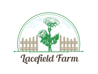 Lacefield Farm logo design by Tanya_R