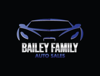 Bailey Family Auto Sales logo design by Shailesh