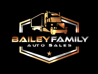 Bailey Family Auto Sales logo design by shravya