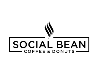 Social Bean Coffee & Donuts logo design by nurul_rizkon