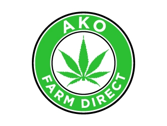 ako farms direct logo design by twomindz