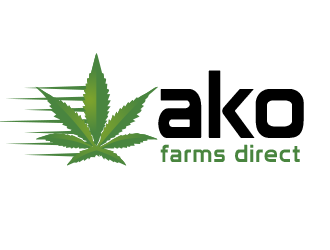 ako farms direct logo design by BeDesign