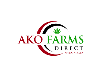 ako farms direct logo design by ammad
