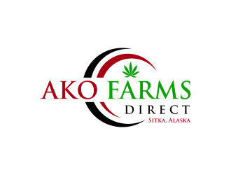 ako farms direct logo design by ammad
