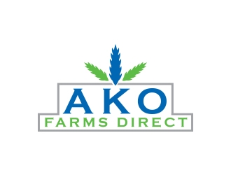 ako farms direct logo design by AB212