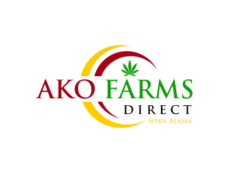 ako farms direct logo design by ammad