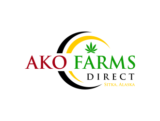 ako farms direct logo design by ammad