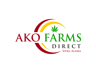 ako farms direct logo design by ammad