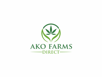 ako farms direct logo design by luckyprasetyo