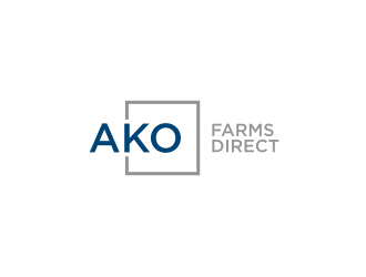 ako farms direct logo design by Nurmalia