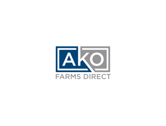 ako farms direct logo design by Nurmalia