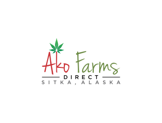ako farms direct logo design by oke2angconcept