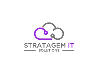 Stratagem IT Solutions  logo design by wongndeso