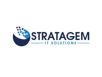 Stratagem IT Solutions  logo design by shravya