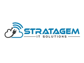 Stratagem IT Solutions  logo design by shravya