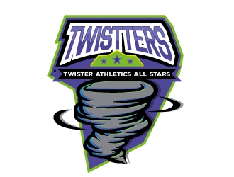 Twisters / Twister Athletics All Stars  logo design by Frenic
