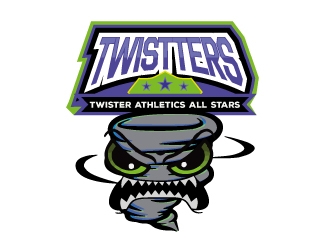 Twisters / Twister Athletics All Stars  logo design by Frenic