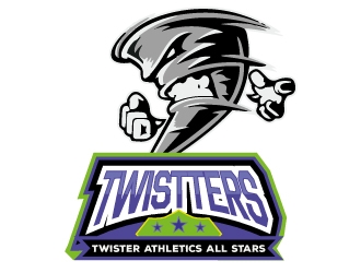 Twisters / Twister Athletics All Stars  logo design by Frenic