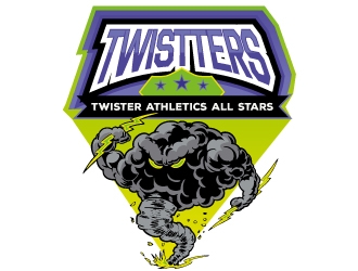 Twisters / Twister Athletics All Stars  logo design by Frenic