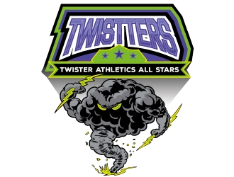 Twisters / Twister Athletics All Stars  logo design by Frenic