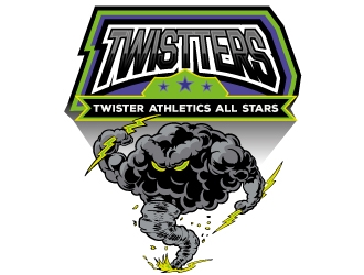 Twisters / Twister Athletics All Stars  logo design by Frenic