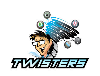 Twisters / Twister Athletics All Stars  logo design by Gwerth