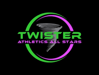 Twisters / Twister Athletics All Stars  logo design by Creativeminds