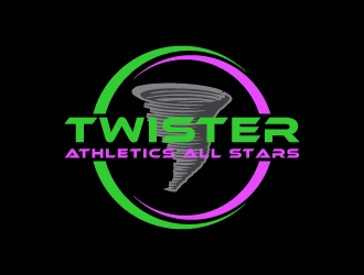 Twisters / Twister Athletics All Stars  logo design by Creativeminds