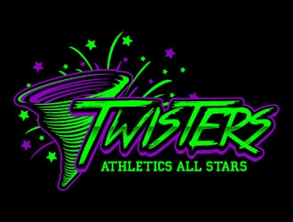 Twisters / Twister Athletics All Stars  logo design by daywalker