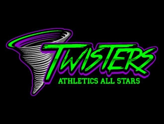 Twisters / Twister Athletics All Stars  logo design by daywalker